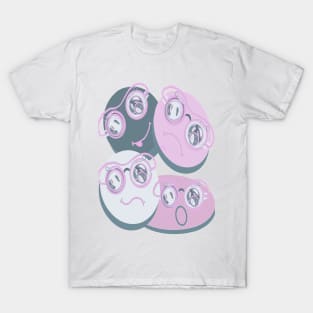 Pinky Funny Faces T-Shirt